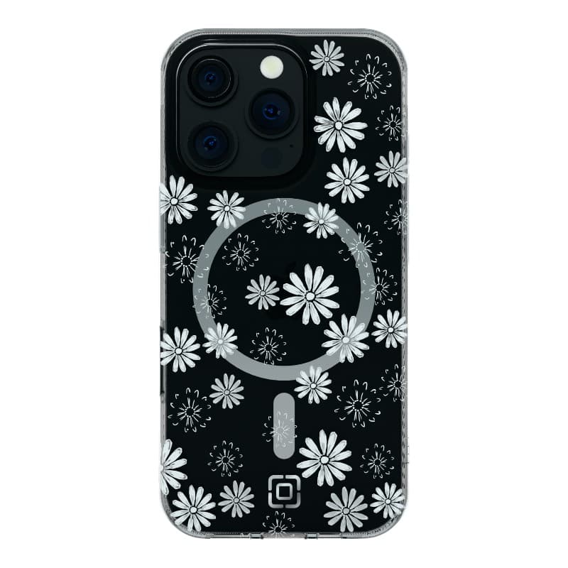Incipio Forme MagSafe - Case iPhone 16 Pro (Ditzy Floral Silver) 2
