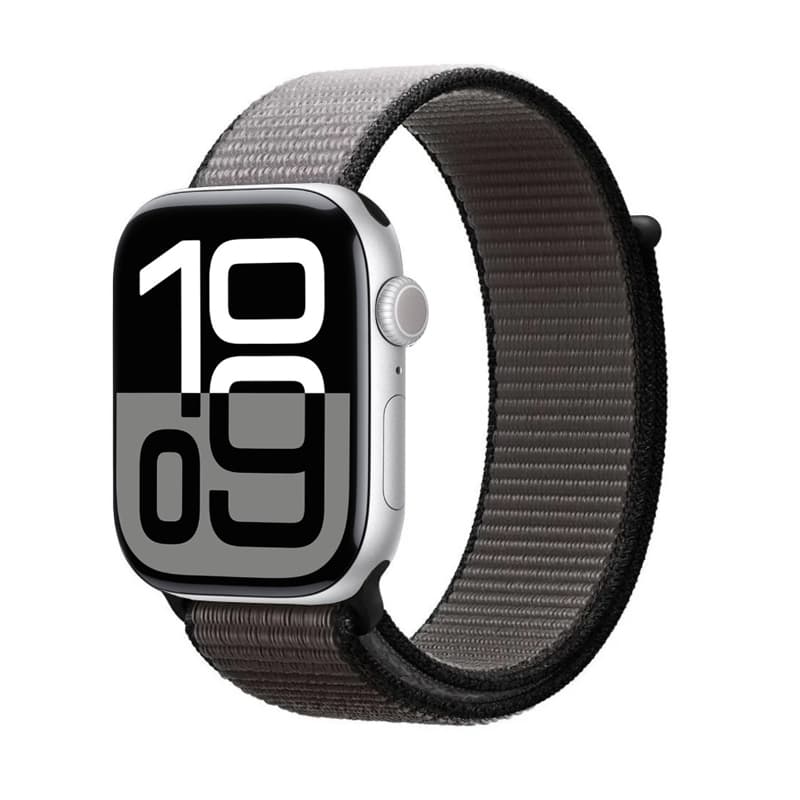 Crong Nylon - Sport Band for Apple Watch 44/45/46/49 mm (Night Grey) 7