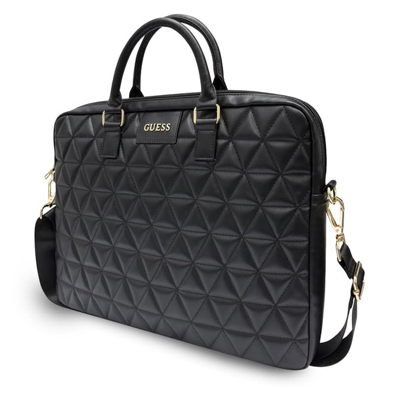 Guess Quilted Computer Bag 15" (Black) 2