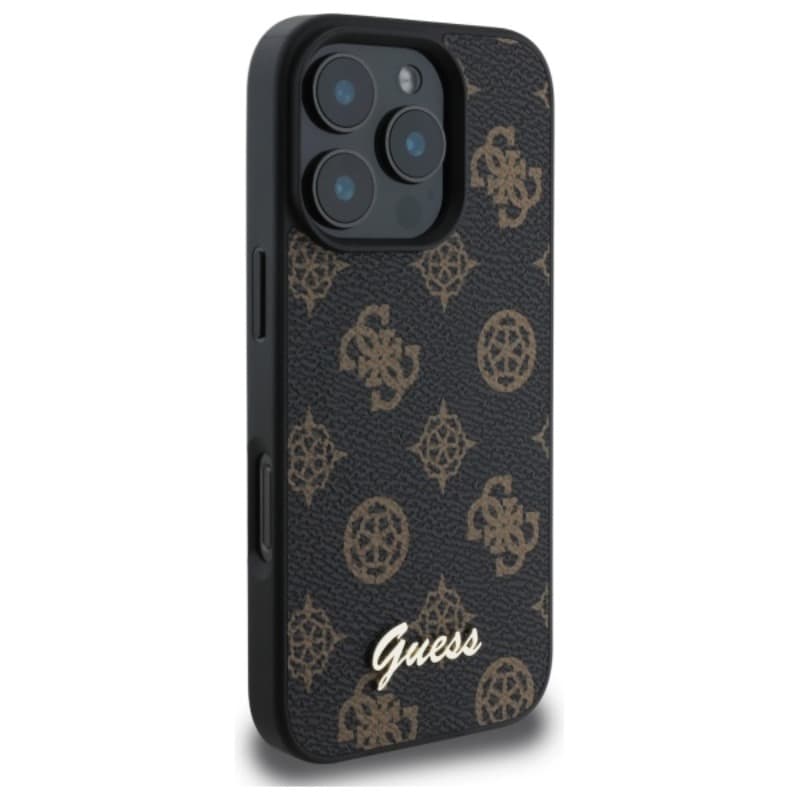 Guess Peony Script MagSafe - Case for iPhone 16 Pro Max (black) 4