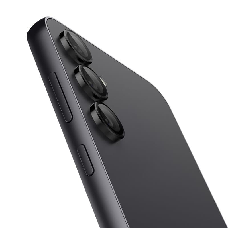 Spigen Optik Pro GLAS.TR EZ Fit Camera Protector 2-Pack - Lens protection glass for Samsung Galaxy S23 FE (2 pcs) (Black) 2