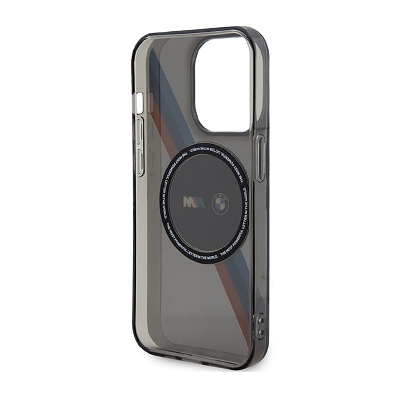 BMW Tricolor Stripes MagSafe - Case for iPhone 14 Pro Max (Grey) 7