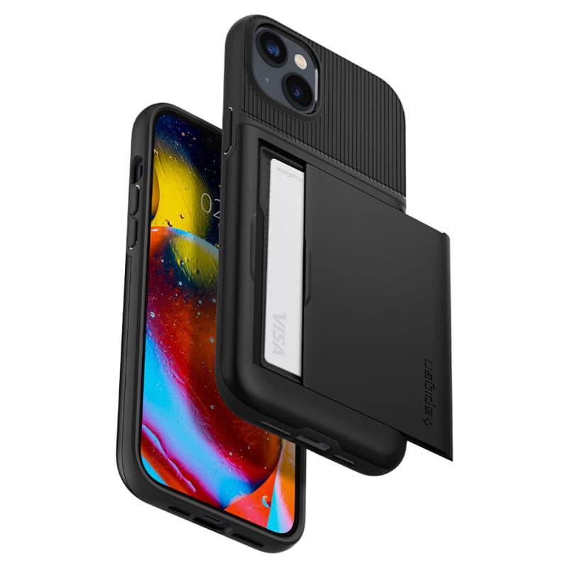 Spigen Slim Armor CS - Case for iPhone 15 Plus / iPhone 14 Plus (Black) 8