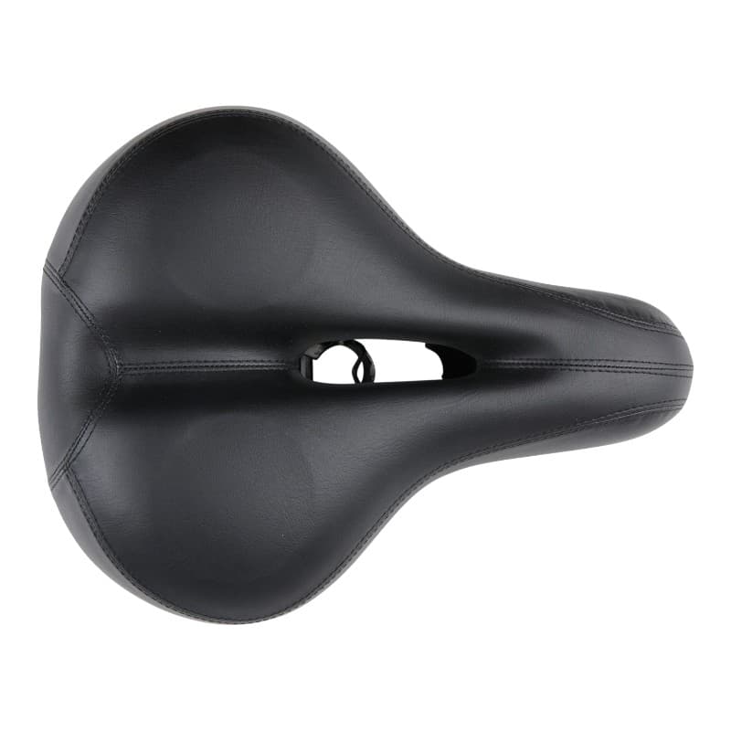 Dunlop - Gel bicycle saddle, ergonomic, wide, tourist/city, 28x21 cm 4