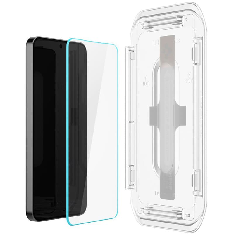Spigen GLAS.TR EZ FIT 2-Pack - Tempered glass for Samsung Galaxy S25 / S24 (2 pieces) 3