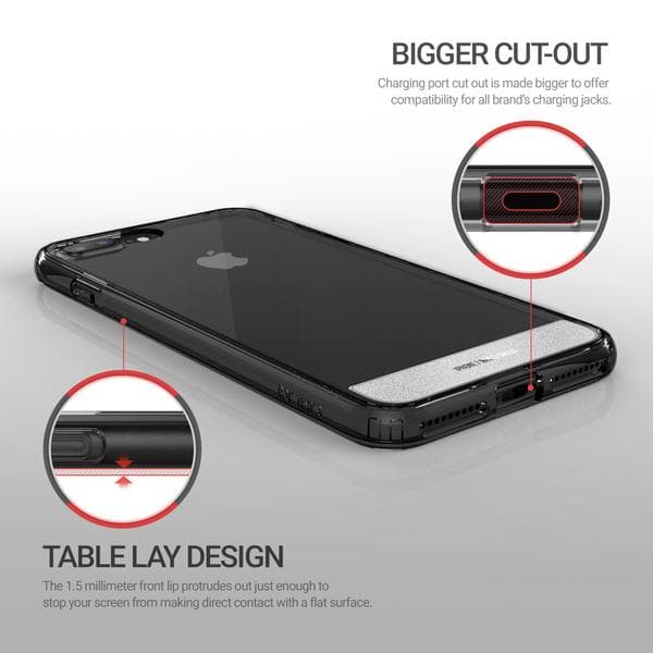 Obliq Naked Shield - Case for iPhone 7 Plus (Smoky Black) 3