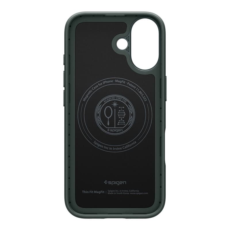 Spigen Thin Fit Mag MagSafe - Case for iPhone 17 (Abyss Green)   3