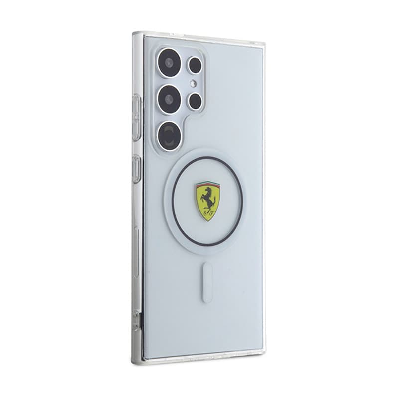 Ferrari IML Transp Inner Circle Line MagSafe - Samsung Galaxy S24 Ultra case (transparent) 4