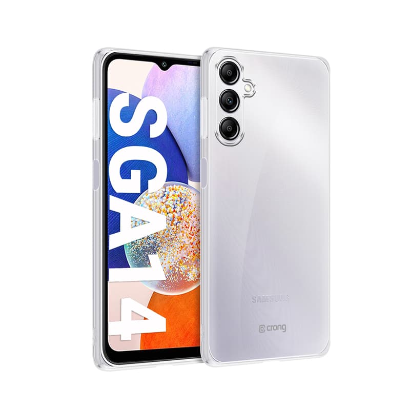 Crong Crystal Slim Cover - Samsung Galaxy A14 5G Case (Transparent) 1