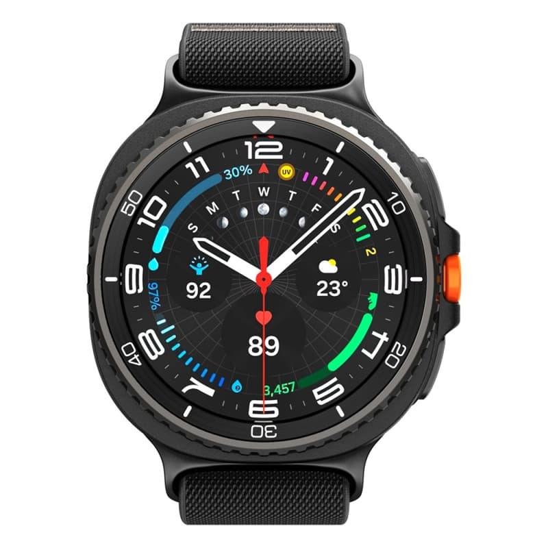 Spigen Fit Lite - Strap for Samsung Galaxy Watch 8 / 8 Classic 40 / 44 / 46 mm (Black) 2
