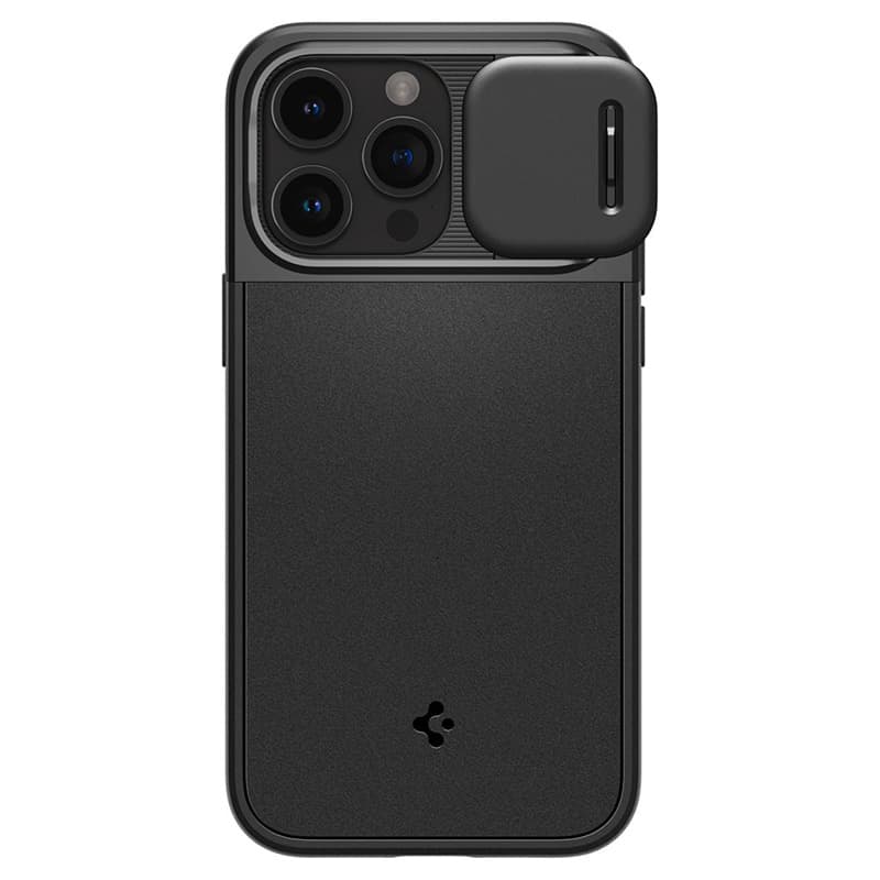 Spigen Optik Armor Mag MagSafe - Case for iPhone 15 Pro Max (Black) 4