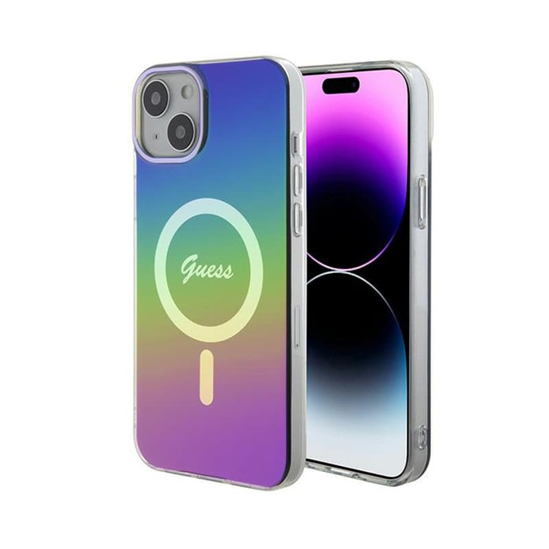 Guess IML Iridescent MagSafe - iPhone 15 Plus Case (colour) 1
