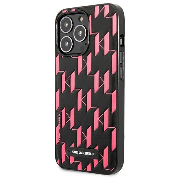 Karl Lagerfeld Monogram Plaque  - Cover for iPhone 13 Pro Max  2