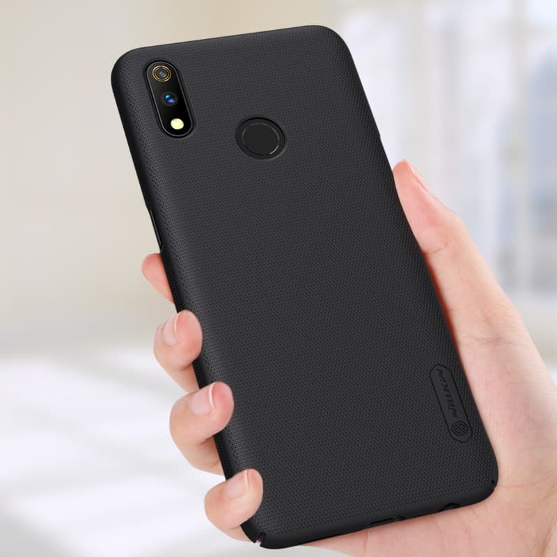 Nillkin Super Frosted Shield - Case for Realme 3 Pro (Realme X Lite) (Black) 8