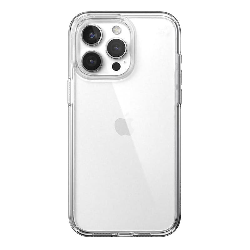 Speck Presidio Perfect-Clear - iPhone 15 Pro Max Case (Clear) 6