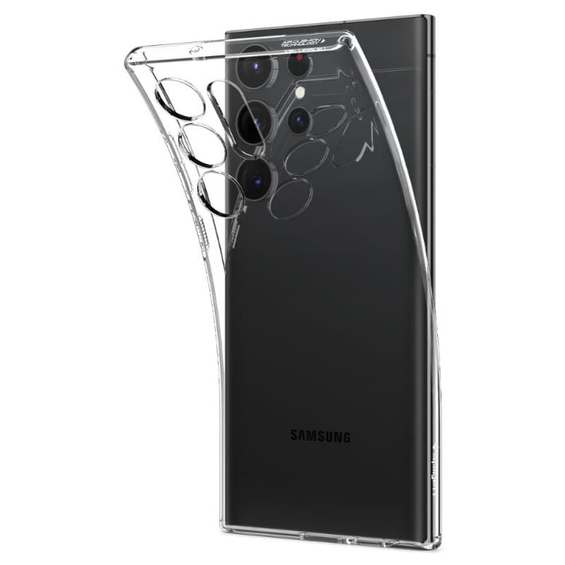 Spigen liquid Crystal - Case for Samsung Galaxy S23 Ultra (Transparent) 5
