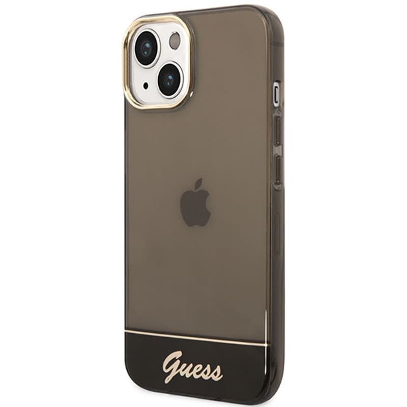 Guess Translucent - Case for iPhone 14 Plus (Black) 2