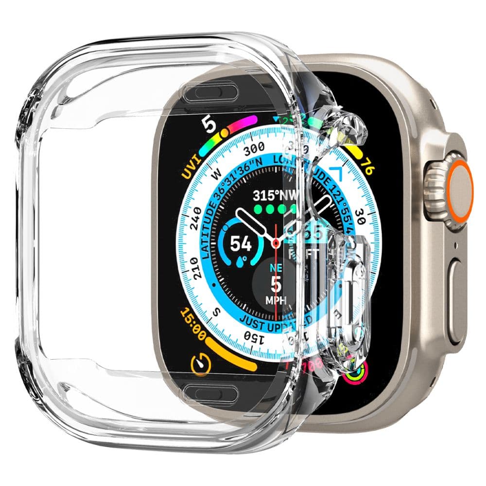 Spigen Ultra Hybrid – Case for Apple Watch Ultra 49 mm (Clear) 3