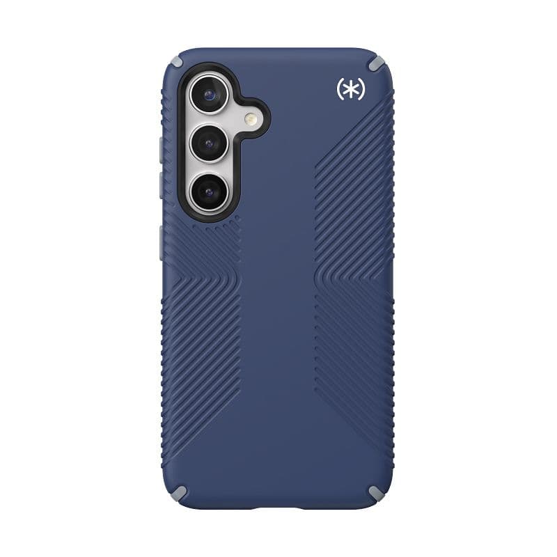 Speck Presidio2 Grip - Samsung Galaxy S24 Case (Coastal Blue / Dust Gray) 8