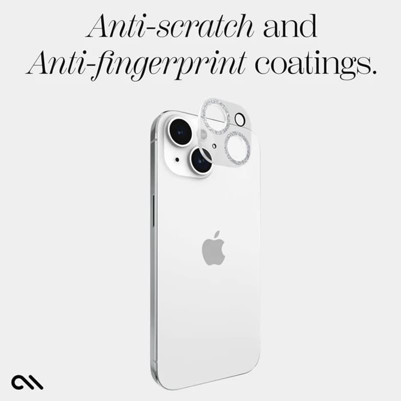 Case-Mate Sparkle Lens Protector - Protective Glass for iPhone 15 / iPhone 15 Plus Camera (Twinkle) 7