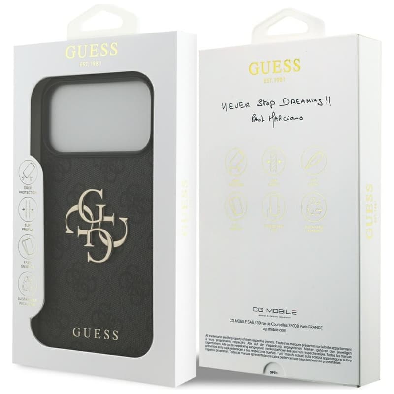 Guess 4G Big Logo - Case iPhone 17 Pro Max (black) 8