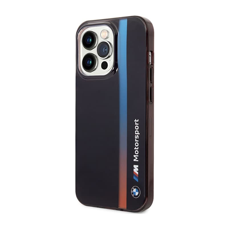 BMW Tricolor Stripe - Case for iPhone 14 Pro Max (Black) 2