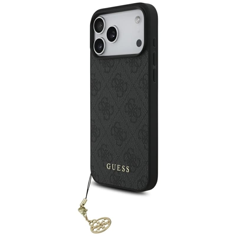 Guess 4G Charms Collection MagSafe - iPhone 17 Pro Max Case (Black) 1