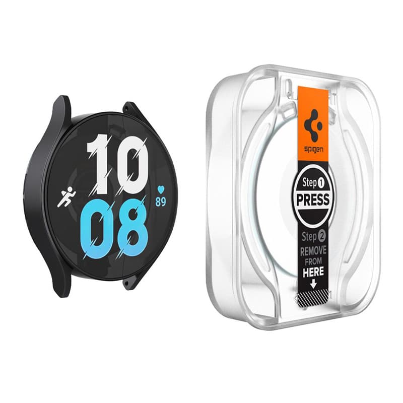 Spigen GLAS.TR EZ FIT 2-Pack - Tempered glass for Samsung Galaxy Watch 6 40 mm (2 pcs) 4