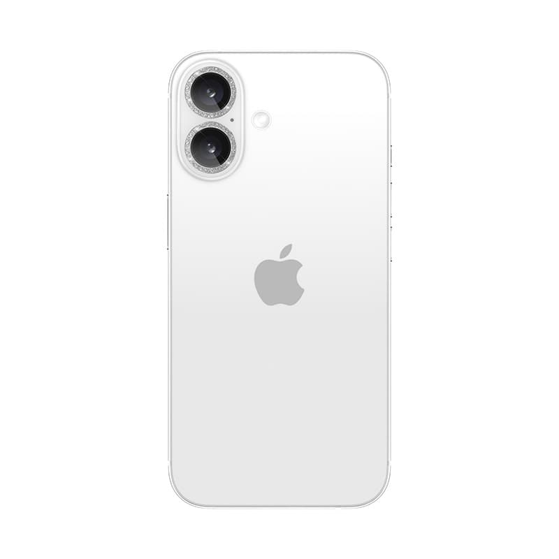 Case-Mate Aluminum Ring Lens Protector - Protective Glass for iPhone 16 / iPhone 16 Plus Camera Lens (Twinkle) 4