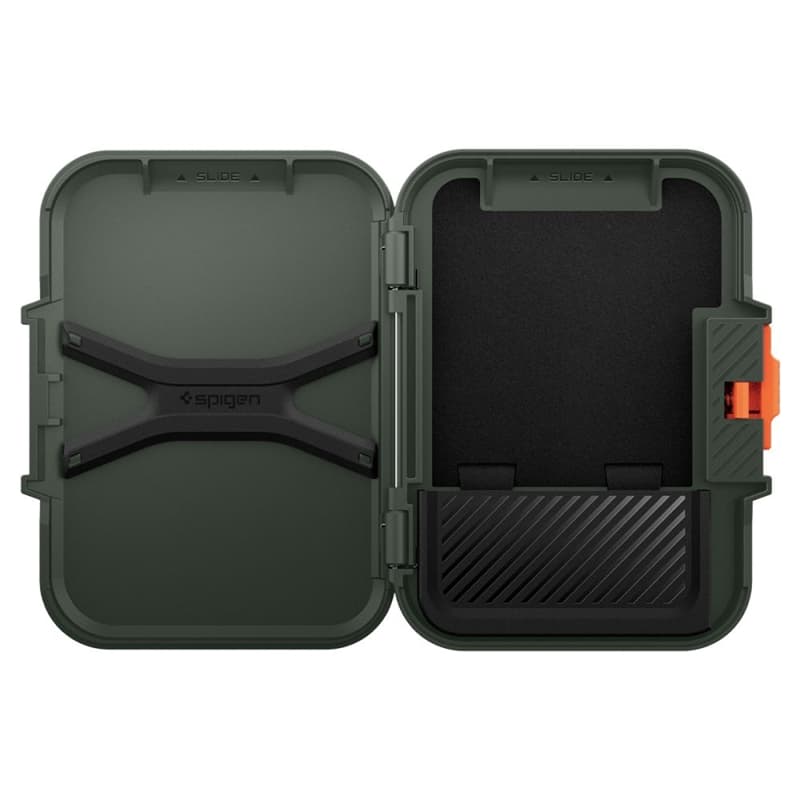 Spigen Lock Fit MagSafe - Magnetic Wallet (Military Green) 8