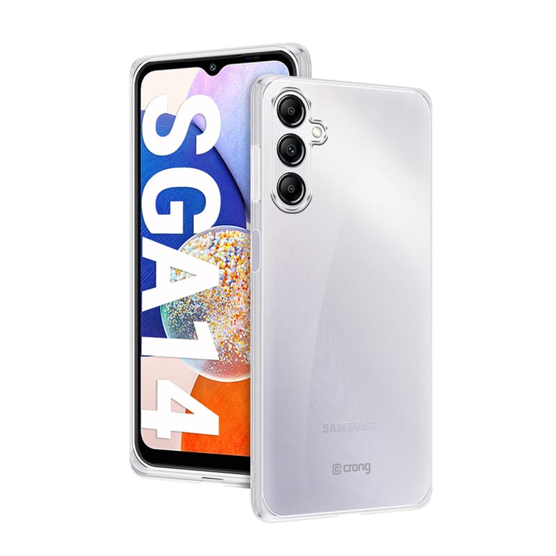 Crong Crystal Slim Cover - Samsung Galaxy A14 5G Case (Transparent) 2