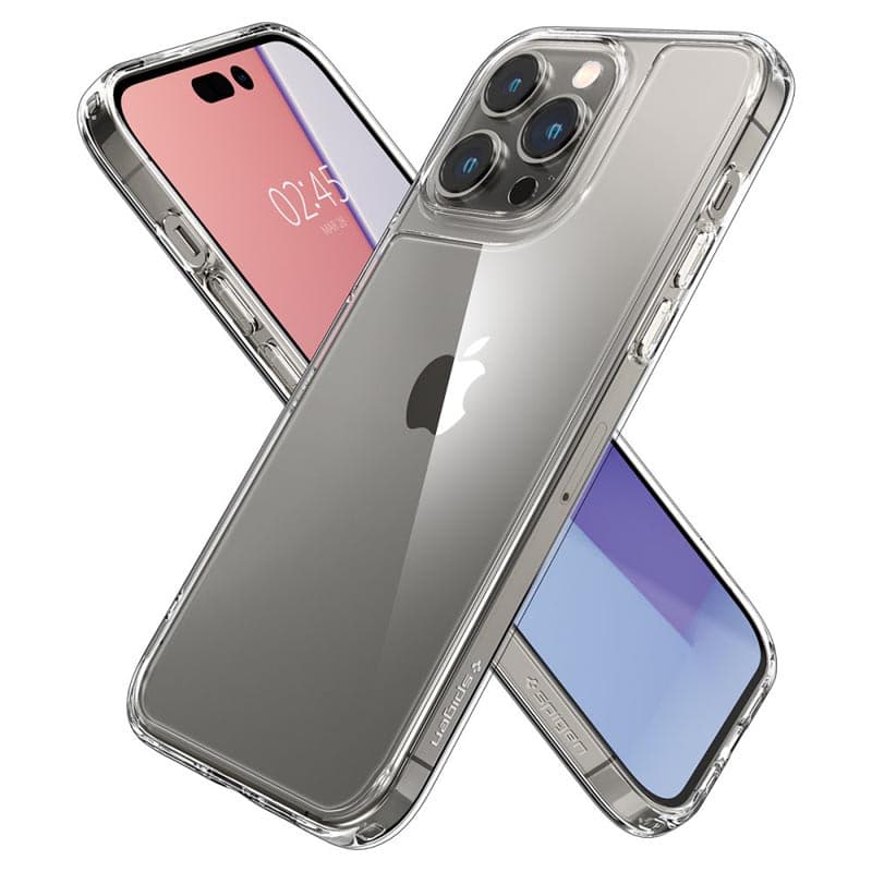 Spigen Quartz Hybrid - Case for iPhone 14 Pro (Clear) 6