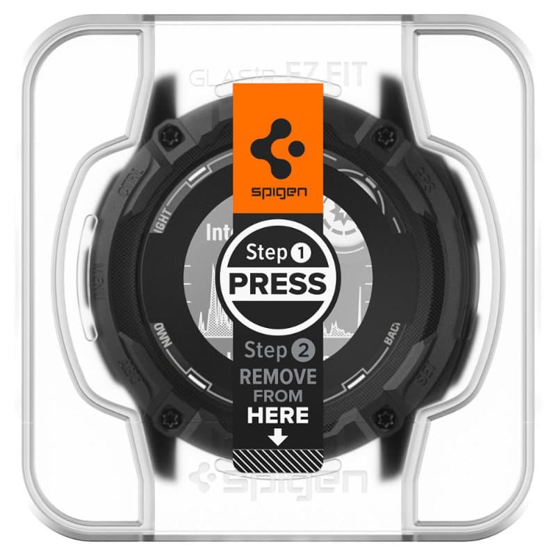 Spigen GLAS.TR EZ FIT 2-Pack - Tempered glass for Garmin Instinct 2X Solar (2 pcs) 2