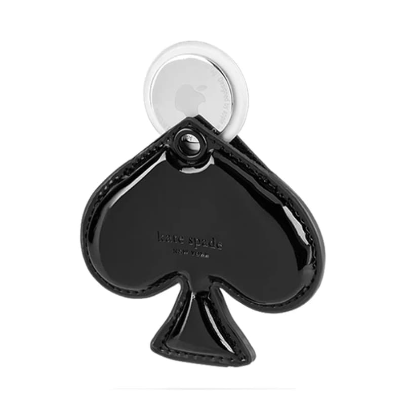 Kate Spade New York Charm Keychain - Protective Case Keychain for Apple AirTag 1 / 2 (Spade) 2