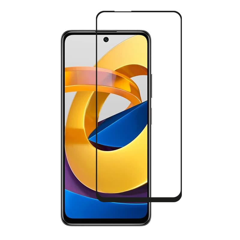 Crong 7D Nano Flexible Glass - Unbreakable 9H Hybrid Glass for the Full Screen Xiaomi POCO M4 Pro 5G 3
