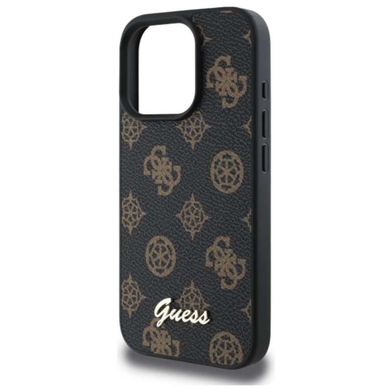 Guess Peony Script MagSafe - Case for iPhone 16 Pro Max (black) 6