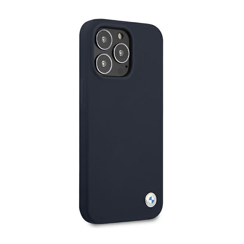 BMW Silicone Signature Llogo - Case for iPhone 13 Pro Max (Navy Blue) 4