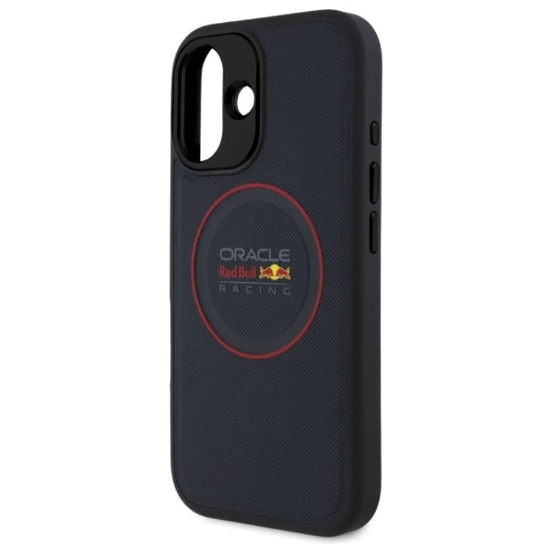 Red Bull Leather Red Ring MagSafe - iPhone 16 Case (Navy Blue) 6