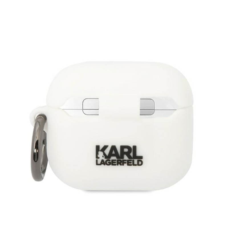 Karl Lagerfeld Silicone NFT Choupette Head 3D - AirPods 3 case (white) 2