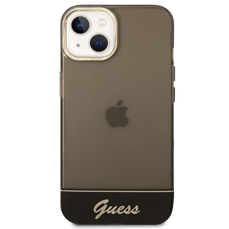 Guess Translucent - Case for iPhone 14 Plus (Black) 3