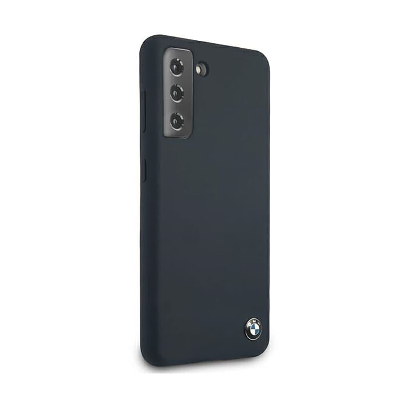 BMW Silicone Signature Logo - Case for Samsung Galaxy S21+ (Navy Blue) 4
