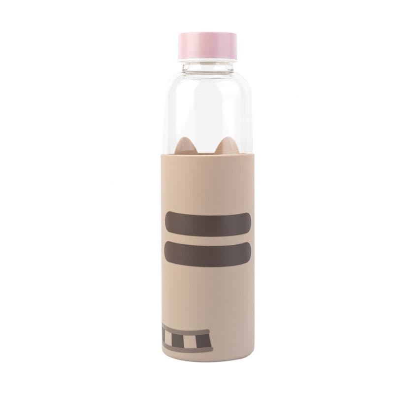 Pusheen - 500 ml Glass Water Bottle 2