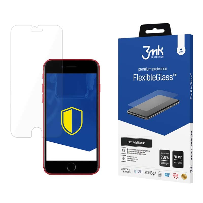 3mk FlexibleGlass - Hybrid Glass for iPhone SE 2022/2020 1