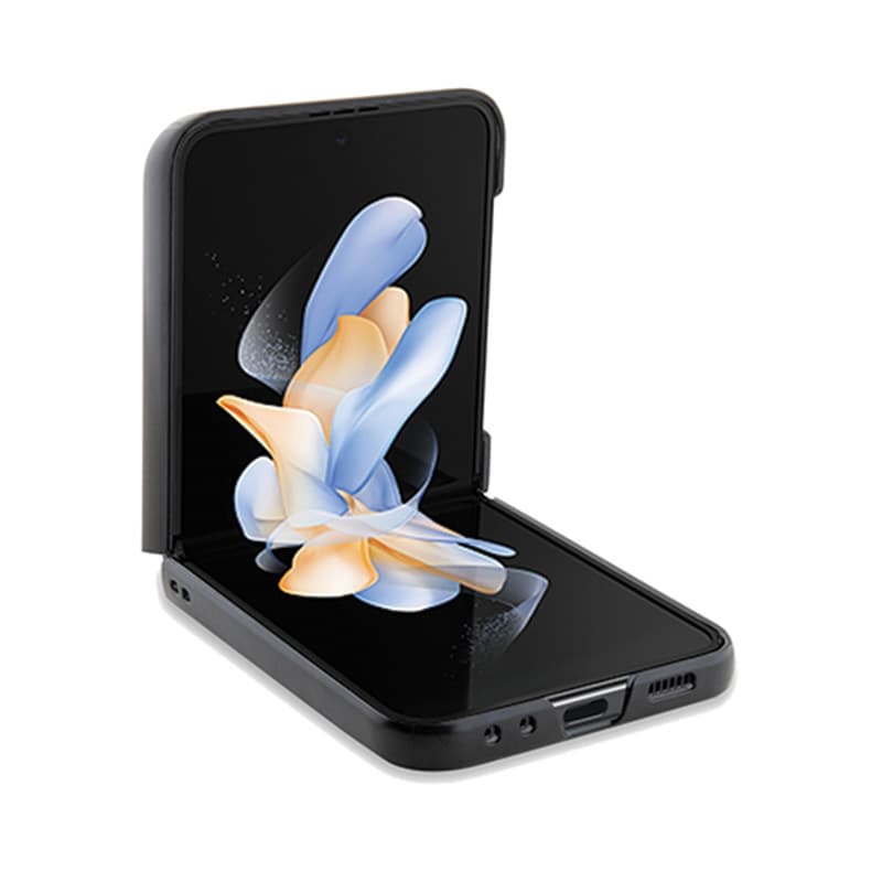 BMW Leather Hot Stamp - Samsung Galaxy Z Flip 5 Case (Black) 4