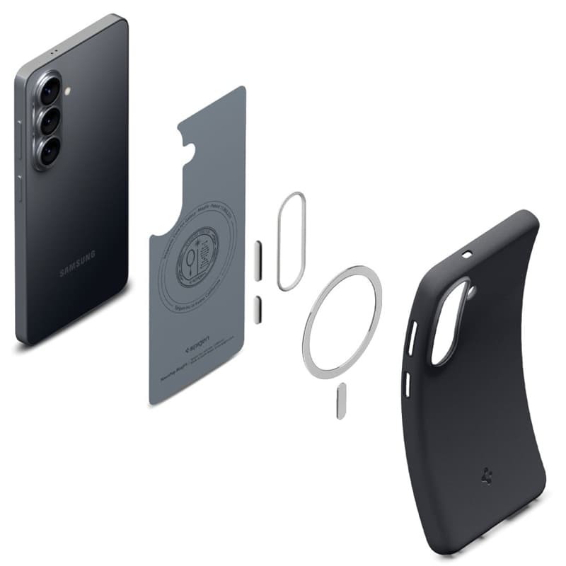 Spigen Nano Pop Mag MagSafe - Case for Samsung Galaxy S26 (Black Sesame) 6