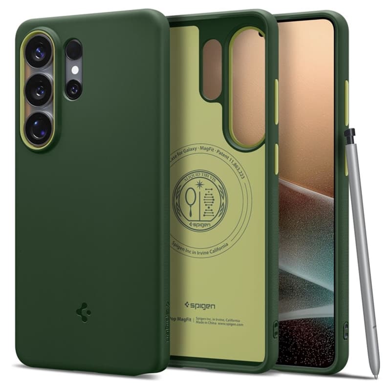 Spigen Nano Pop Mag MagSafe - Case for Samsung Galaxy S26 Ultra (Avo Green) 2