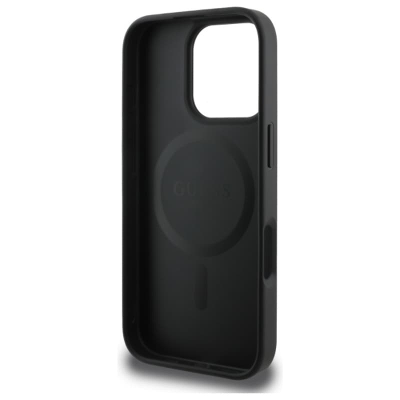 Guess Peony Script MagSafe - Case for iPhone 16 Pro Max (black) 7