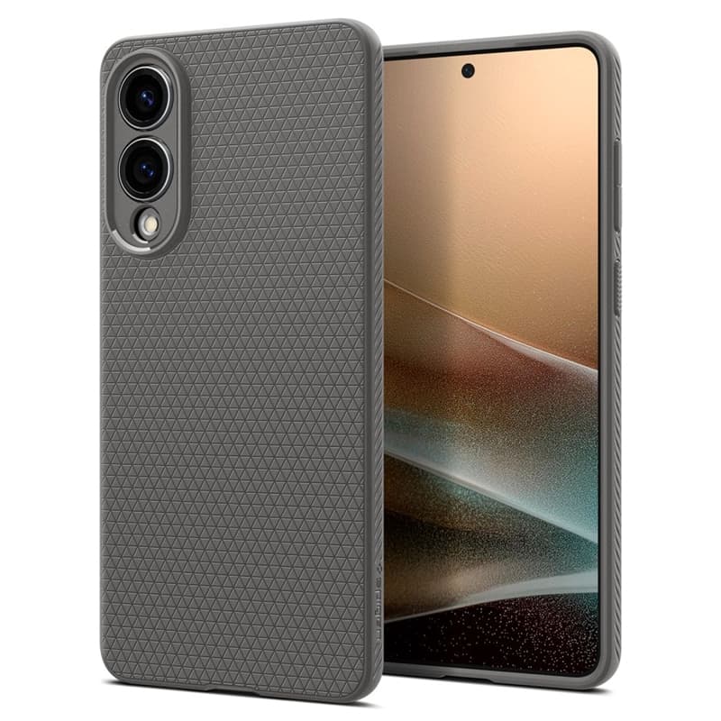 Spigen Liquid Air - Case for Samsung Galaxy S25 Edge (Marble Grey) 1
