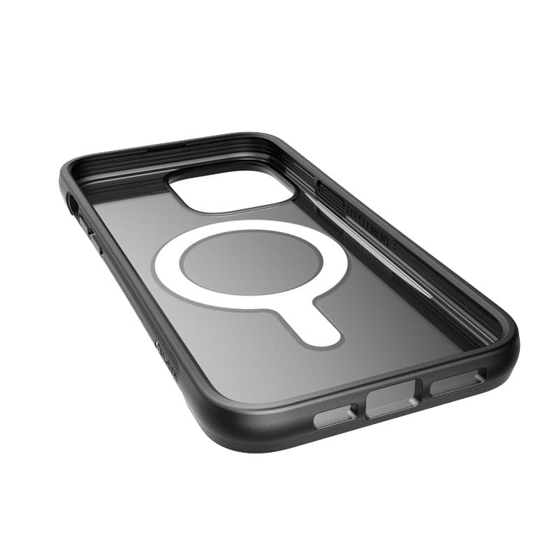 X-Doria Raptic Clutch MagSafe - Biodegradable case for iPhone 14 Pro Max (Drop-Tested 3m) (Black) 2
