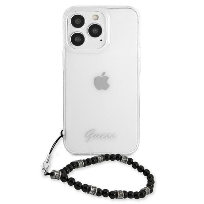 Guess Black Pearl Strap - Case iPhone 13 Pro Max (Clear) 3